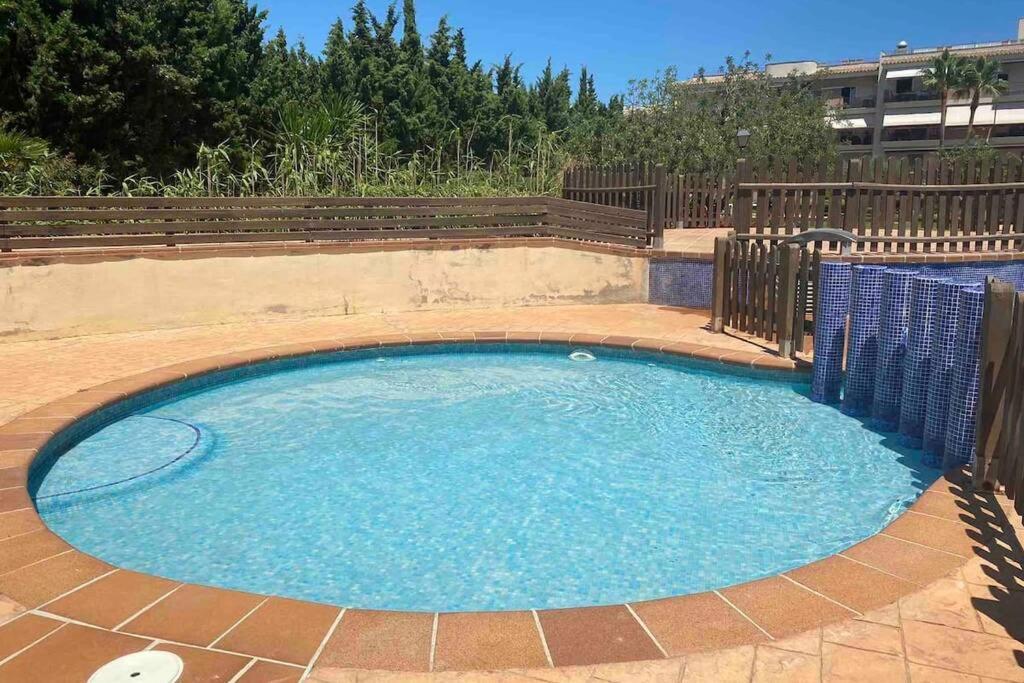 Precioso Atico En Complejo Residencial Con Piscina Daire Sant Carlos de la Ràpita Dış mekan fotoğraf