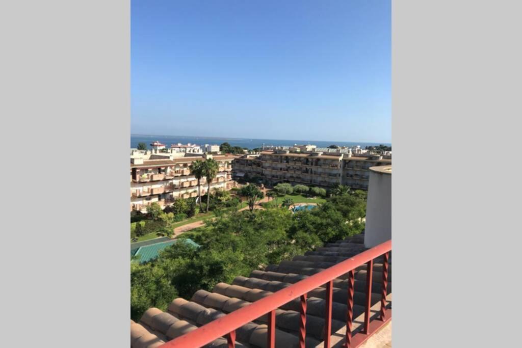 Precioso Atico En Complejo Residencial Con Piscina Daire Sant Carlos de la Ràpita Dış mekan fotoğraf