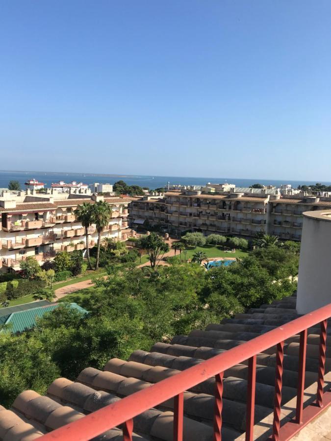 Precioso Atico En Complejo Residencial Con Piscina Daire Sant Carlos de la Ràpita Dış mekan fotoğraf