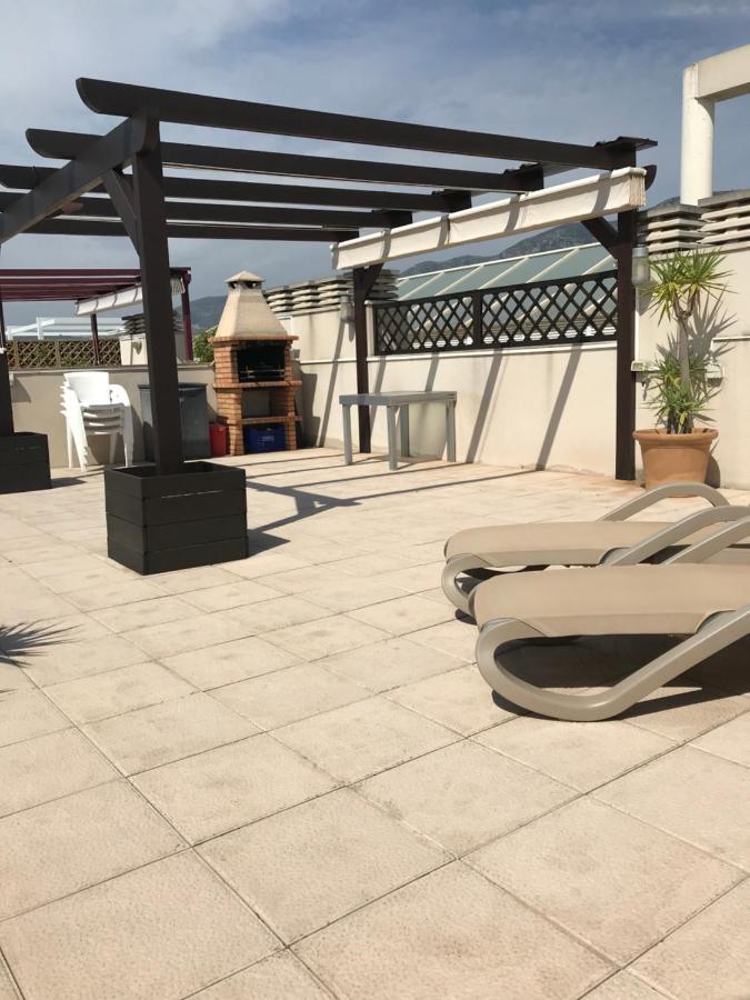 Precioso Atico En Complejo Residencial Con Piscina Daire Sant Carlos de la Ràpita Dış mekan fotoğraf