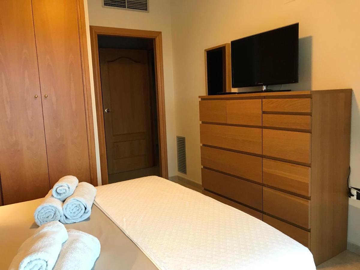 Precioso Atico En Complejo Residencial Con Piscina Daire Sant Carlos de la Ràpita Dış mekan fotoğraf